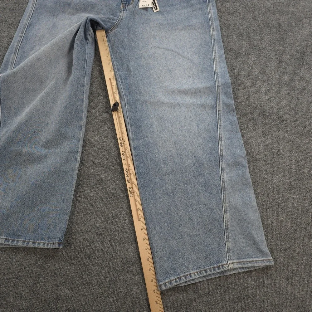 Judy Blue Jeans Womens 18W Light Wash High Rise Baggy Straight Stretch Denim NEW